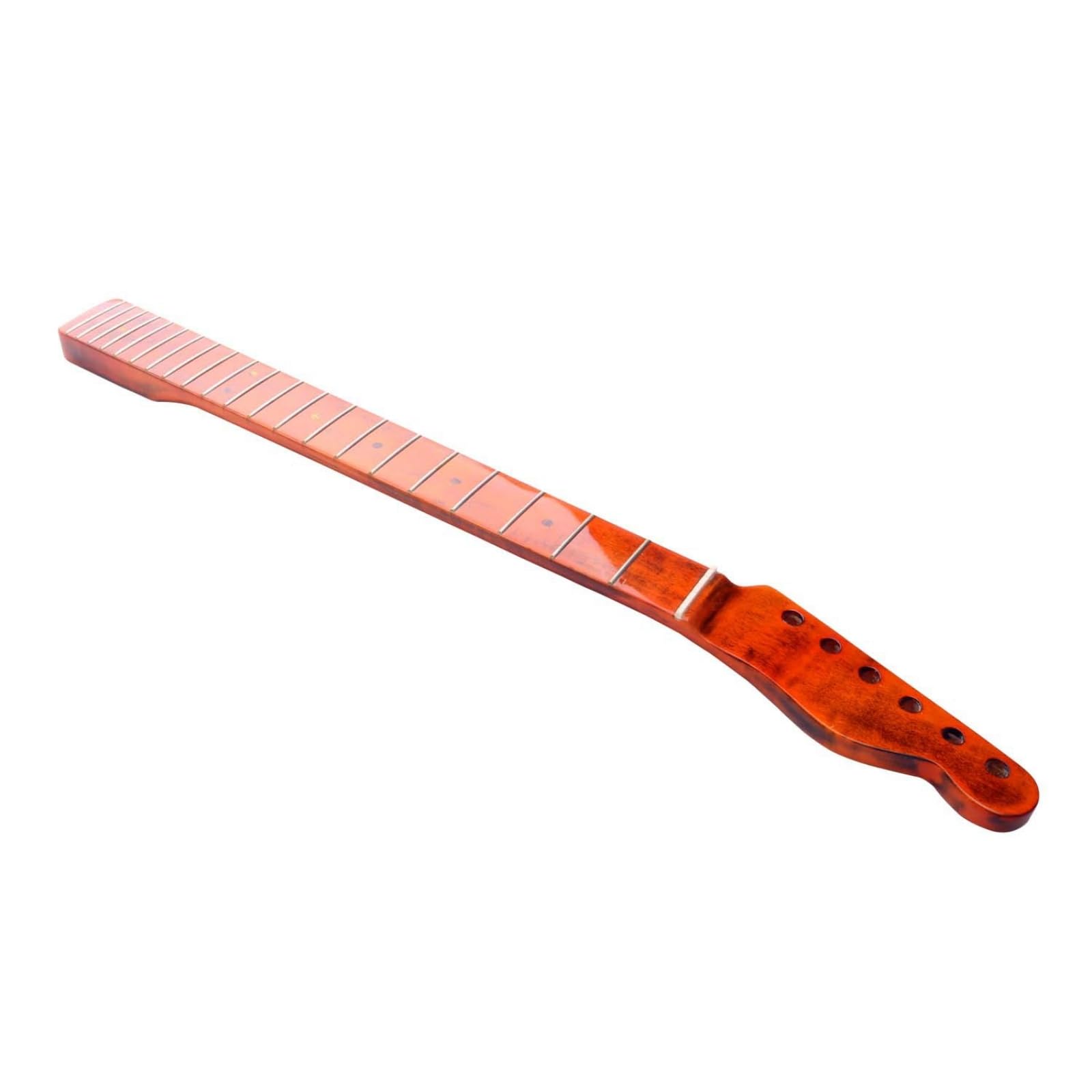 Qianly Manico Tipo Modello Tasti Manico in Acero di Ricambio Chitarra per Chitarristi
