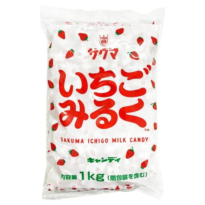 Amazon.co.jp: サクマ製菓 いちごみるく 1kg : 食品・飲料・お酒