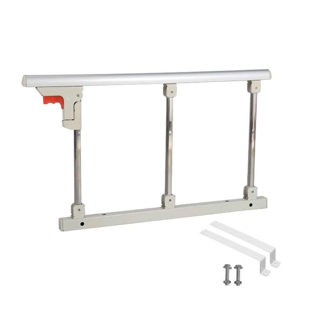 Barandilla plegable para cama de ancianos y barra de asistencia lateral de seguridad