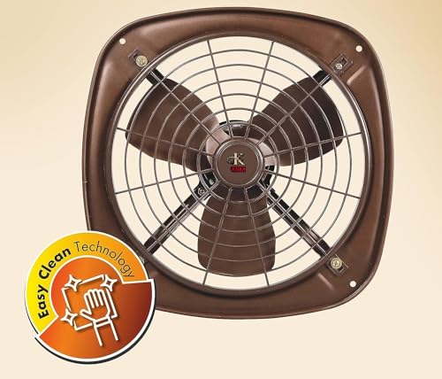 Image of K.U.H.A. 300mm High Speed (12 Inches) Fresh Air Exhaust Fan (Silver) 1 Year Warranty