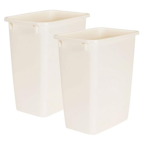 Rubbermaid FG280500BISQU - Papelera bisque 21 cuartos de galón