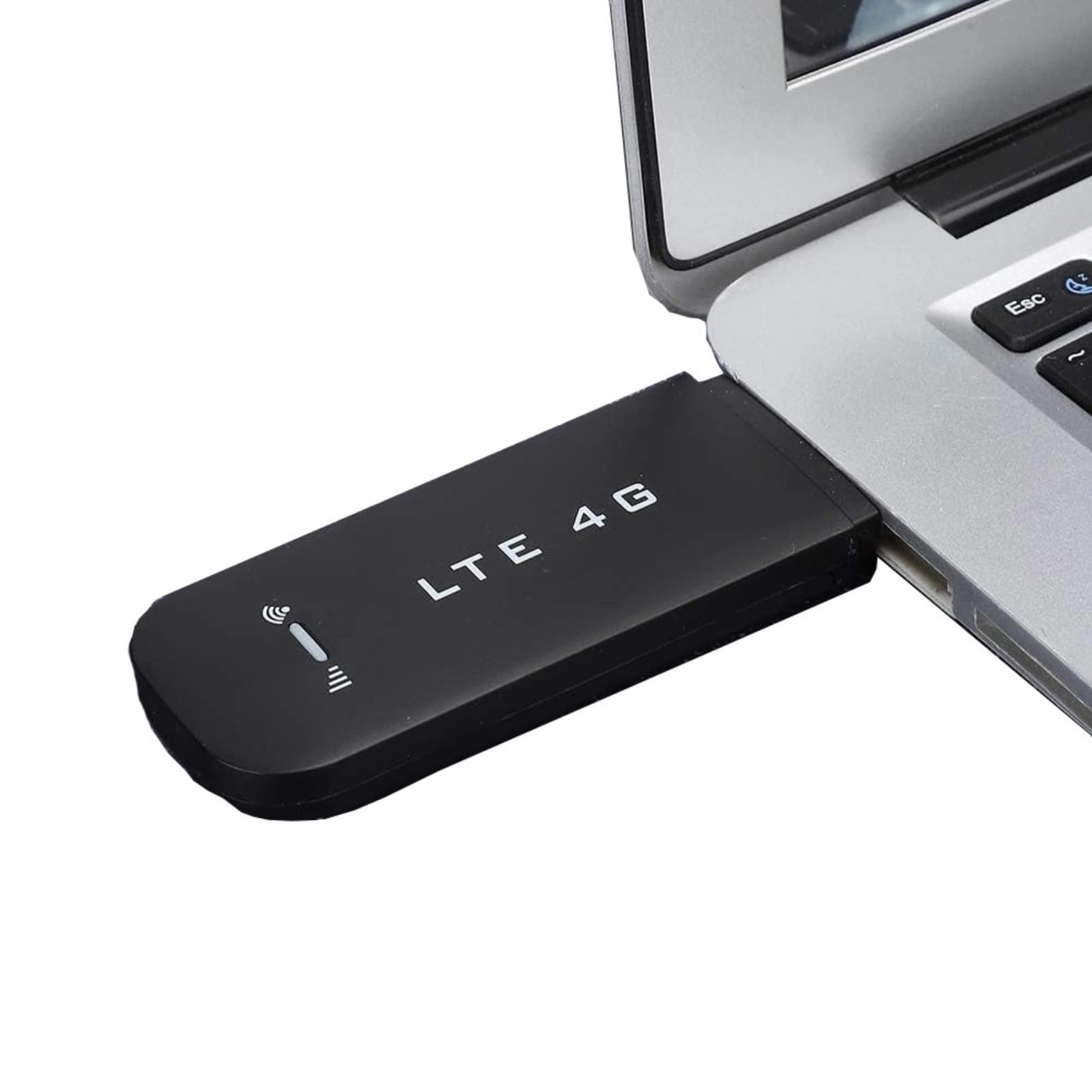 Módem WiFi USB 4G LTE, Dispositivos Móviles de Internet con Ranura para Tarjeta SIM, Mini Enrutador Portátil con Punto de Acceso de Viaje, Cifrado WiFi WPA WPA2, Admite 10 (Black)