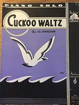 Sheet music CUCKOO WALTZ JE JONASSON 1940 SHEET MUSIC FOLDER 542 Book