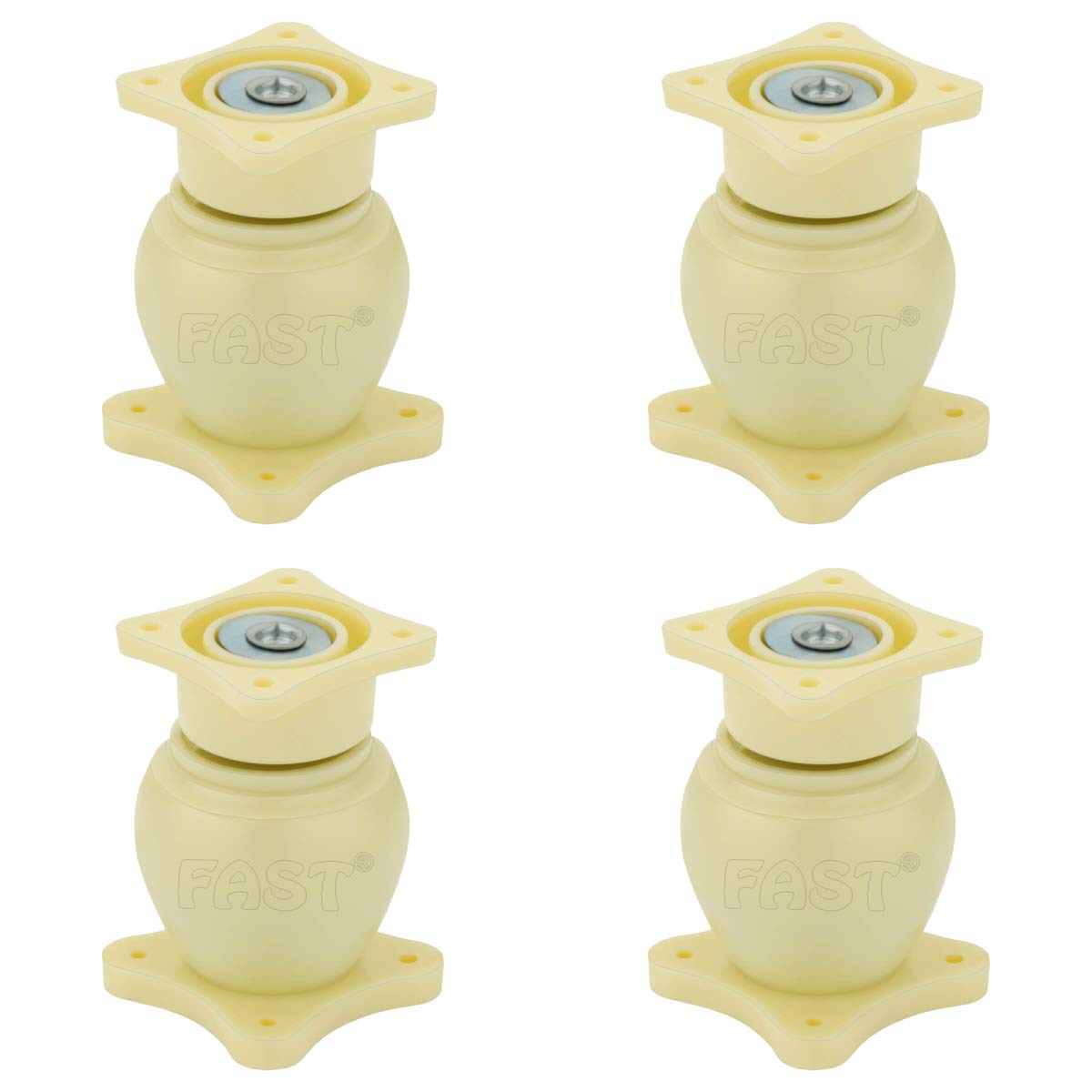 FAST DM02P Heavy Wall Mounted Magnetic Door Stopper Catcher 5 Number Size for Doors Stop 4pcs (Brown) — Amazon image 5