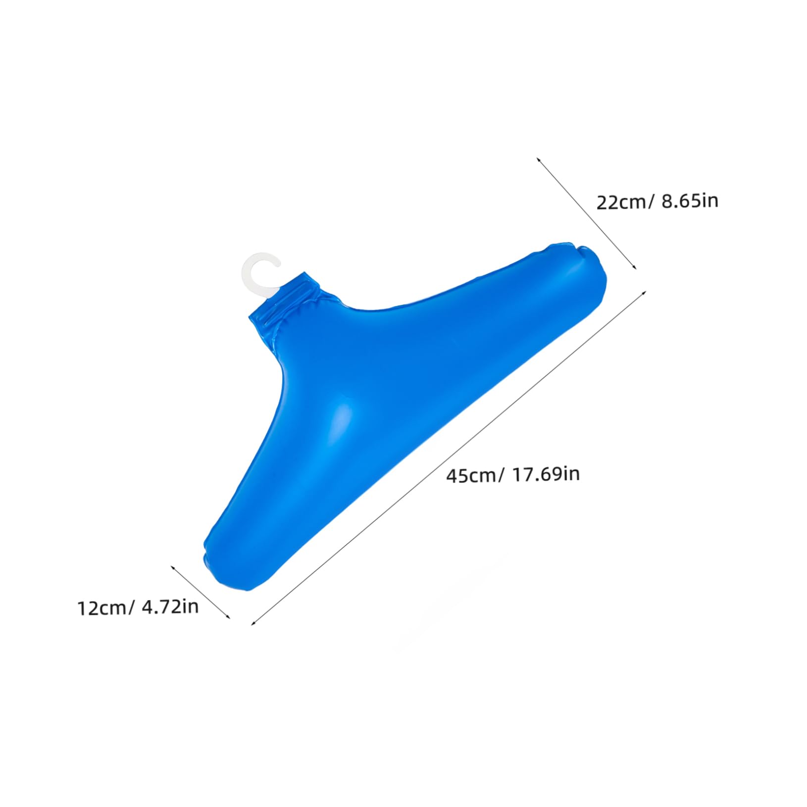 Hohopeti 3er-Set Wäschebügel Für Unterwegs Klemmbügel Für Den Außenbereich Aufblasbare Kleiderbügel Platzsparend Für Camping Und Zuhause 3 Stück X 3