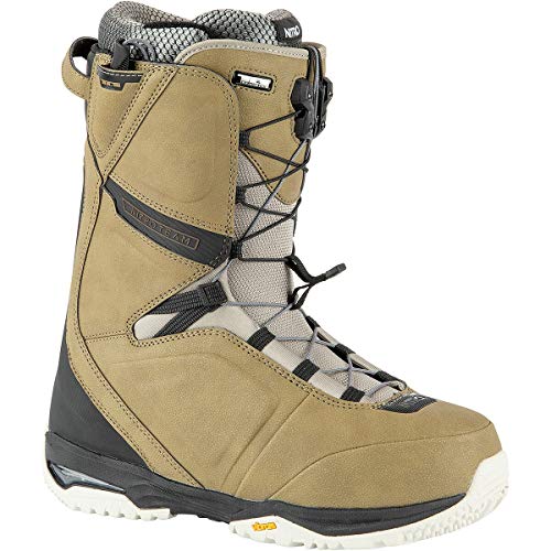 Nitro Snowboards Team TLS Botas de Snowboard, Hombres, Olive-Black, 320