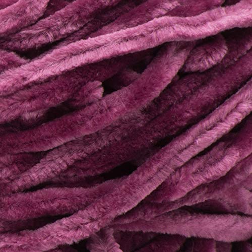 Image of Bernat - 16103232004 Velvet Yarn, 10.5 oz, Burgundy Plum (Pack of 2)