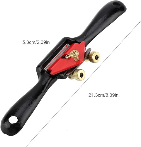 Miniatura 8 de Fdit 9 "215 mm ajustable mano cepilladora radios afeitado manual herramienta de carpintería herramienta de mano