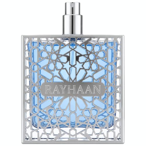 Image of RAYHAAN Aquatica - Fresh, Marine, Citrus, Clean - Eau de Parfum Spray Long-Lasting Fragrance for Men, 3.4 Ounce / 100 ml