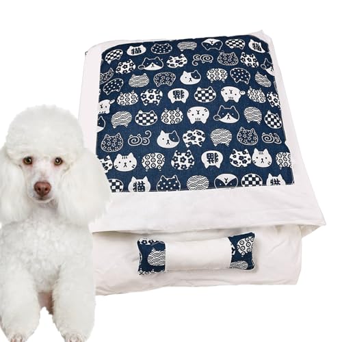 Sac de couchage doux pour chat et lit chien pour chambre