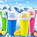 SHAIRMB 4 Piezas Máquina para Hacer Vasos De Granizados Estrujar Bricolaje Congelado Rápido Copa Mágica Fabricante De Helados para Niños/Adultos