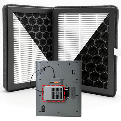 2PK P2S Air Filter HEPA 13 + Activated Carbon