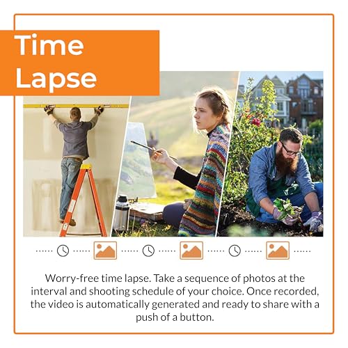 Image of Brinno 2-Pack Empower TLC2020 Time Lapse Camera - 99-Day Battery Life - Captures Professional 1080P HDR Timelapse, Stop Motion and Step Videos - Flexible Schedule - Great for Long-Term Indoor Projects