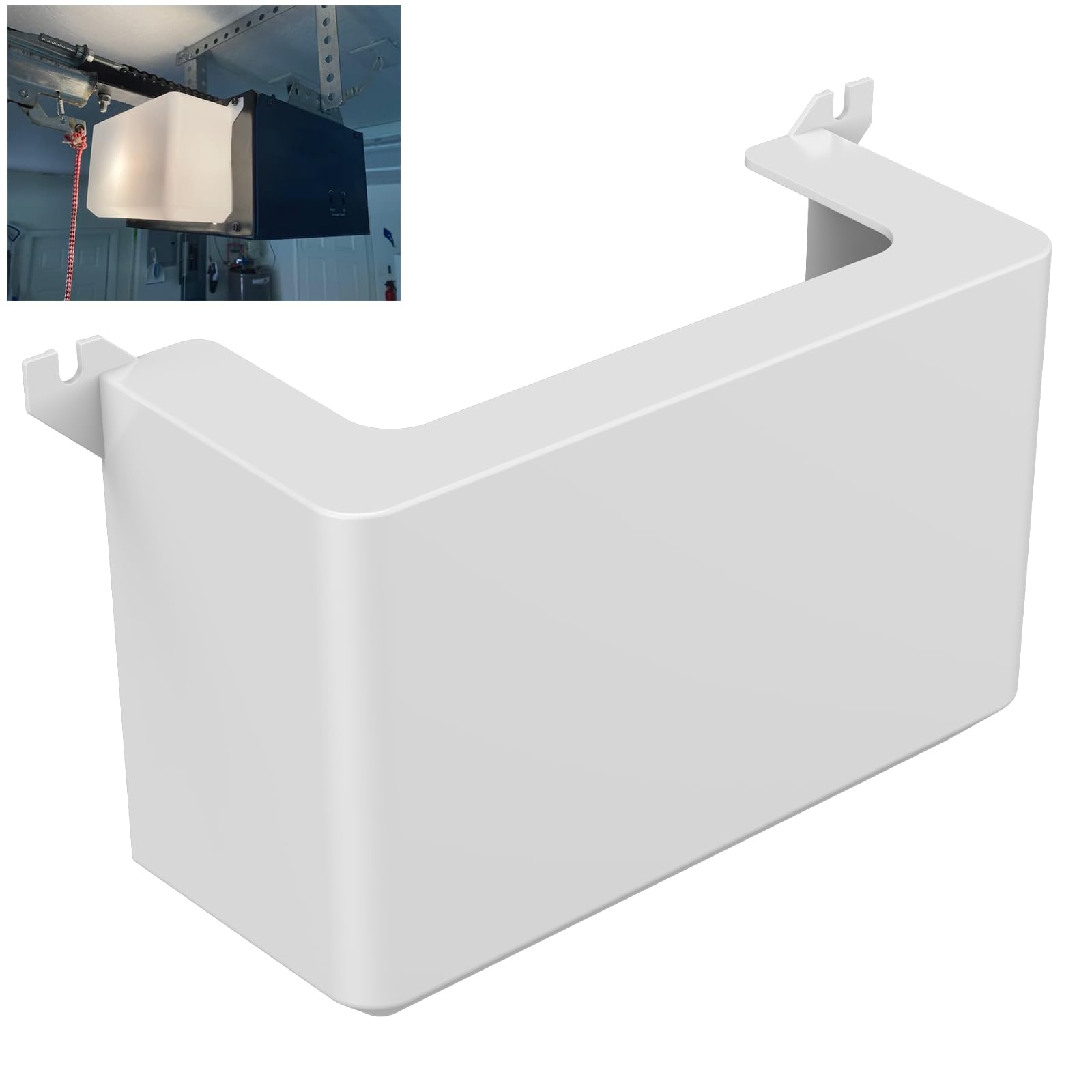 Photo 1 of 108D36 Garage Door Openers Lens Cover for LiftMaster and Chamberlain Single Garage Door Openers - Light Lens Cover Replacement Parts