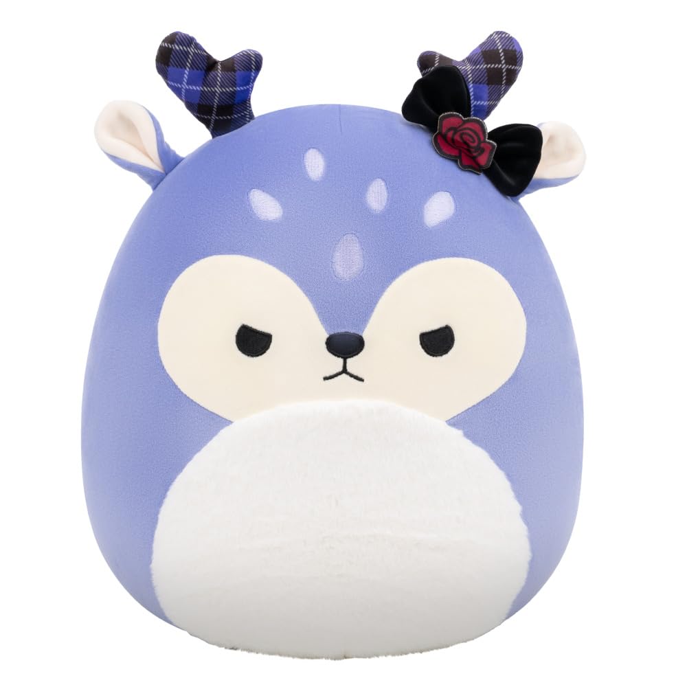 Squishmallows Original 14-Inch Binoche The Purple Fawn – Large Official Jazwares Plush