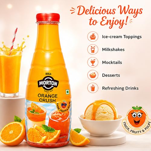 Image of Birla Morton Orange Crush 750 ML