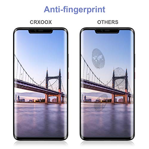 CRXOOX 2-Pezzi Vetro Temperato per Huawei Mate 20