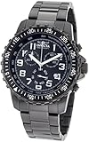 腕時計 インヴィクタ Invicta Men's 1328 Chronograph Black Dial Two-Tone Stainless-Steel Watch【並行輸入品】