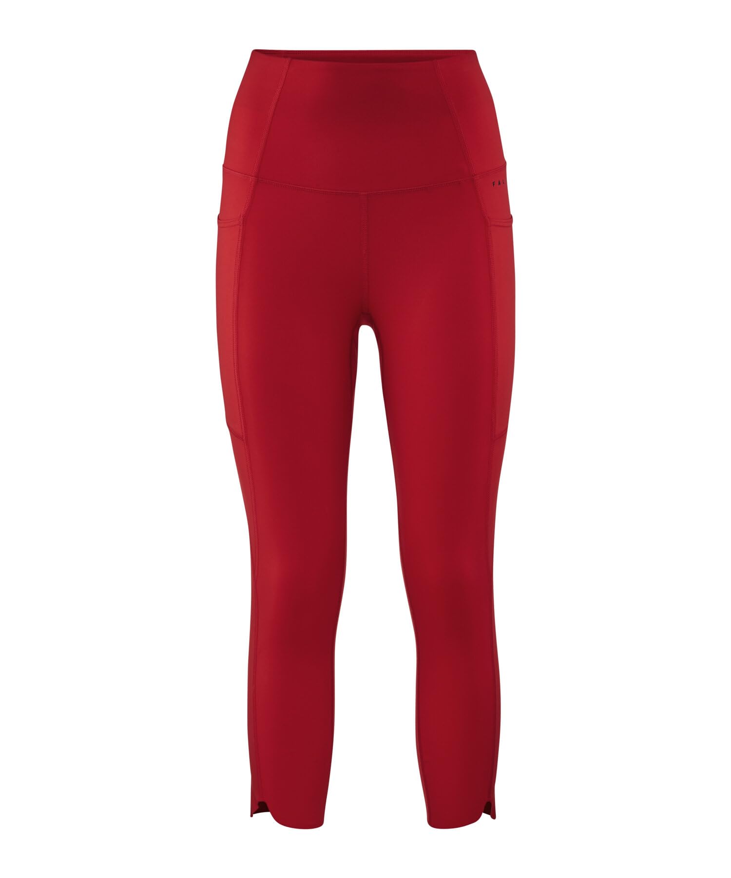 FALKE Damen CORE 3/4 Sport Trainingshose Funktionshose mit hoher Taille und druckfreiem Komfortbund reflektierend elastisch bequem atmungsaktives schnelltrocknendes nachhaltiges Funktionsmaterial 1 Stück