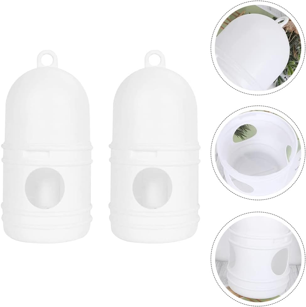 Pigeon Water Dispenser 1L Bird Waterer for Cage Use Easy to Clean Plastic Drinking Fountain for Doves and Small Birds Odorless and Stable Design