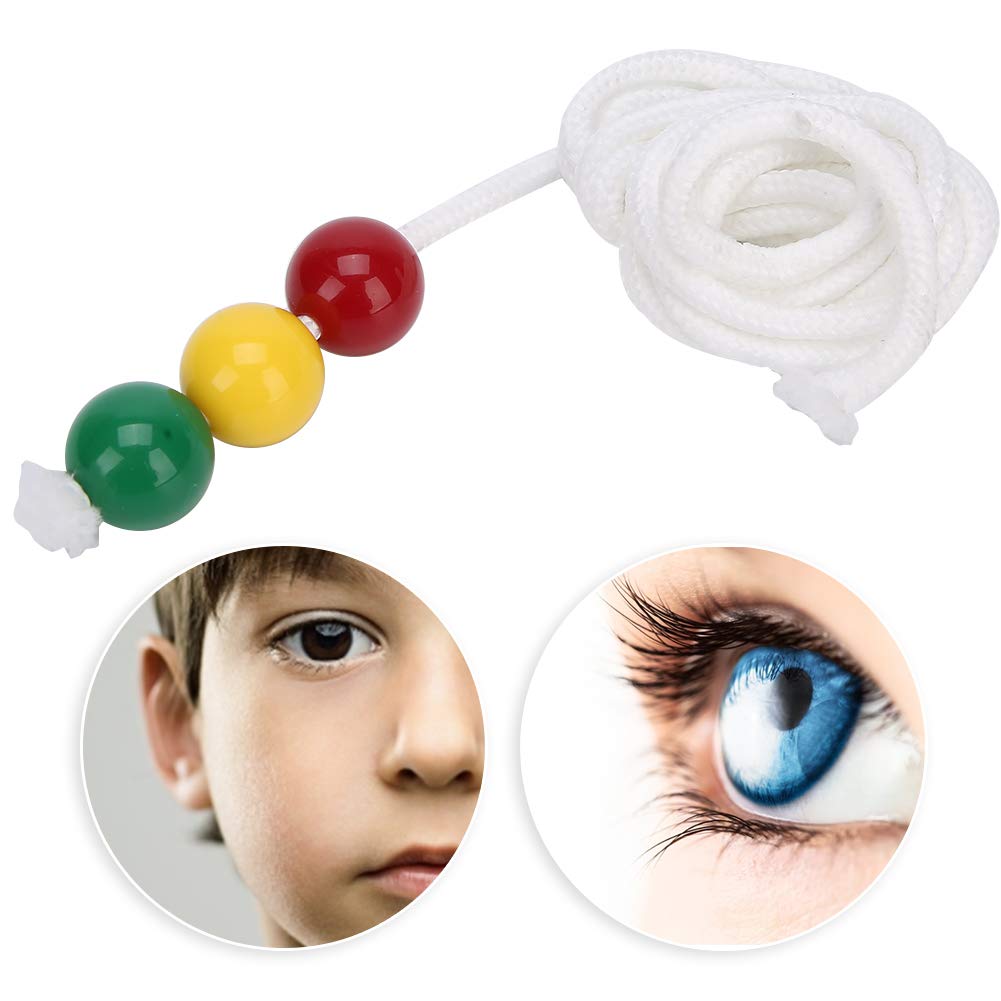 Brock String, strumento di allenamento per la convergenza visiva leggero, compatto, portatile, durevole, professionale per la