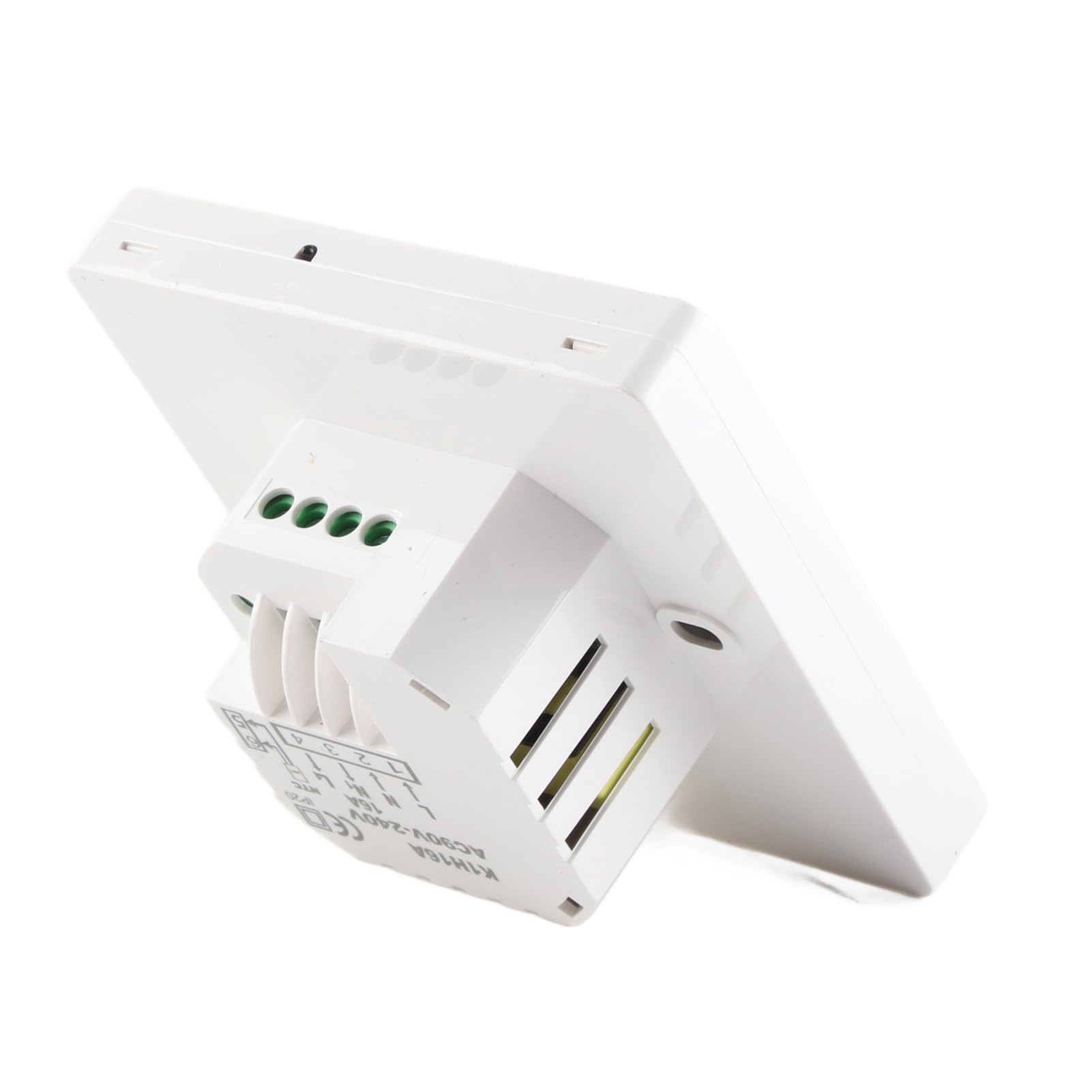 Thermostat pour Maison, Thermostat Intelligent, Clavier à Affichage LCD, Thermostat Intelligent AC 95-240 V 16 A, pour Thermostat de Chauffage électrique Domestique