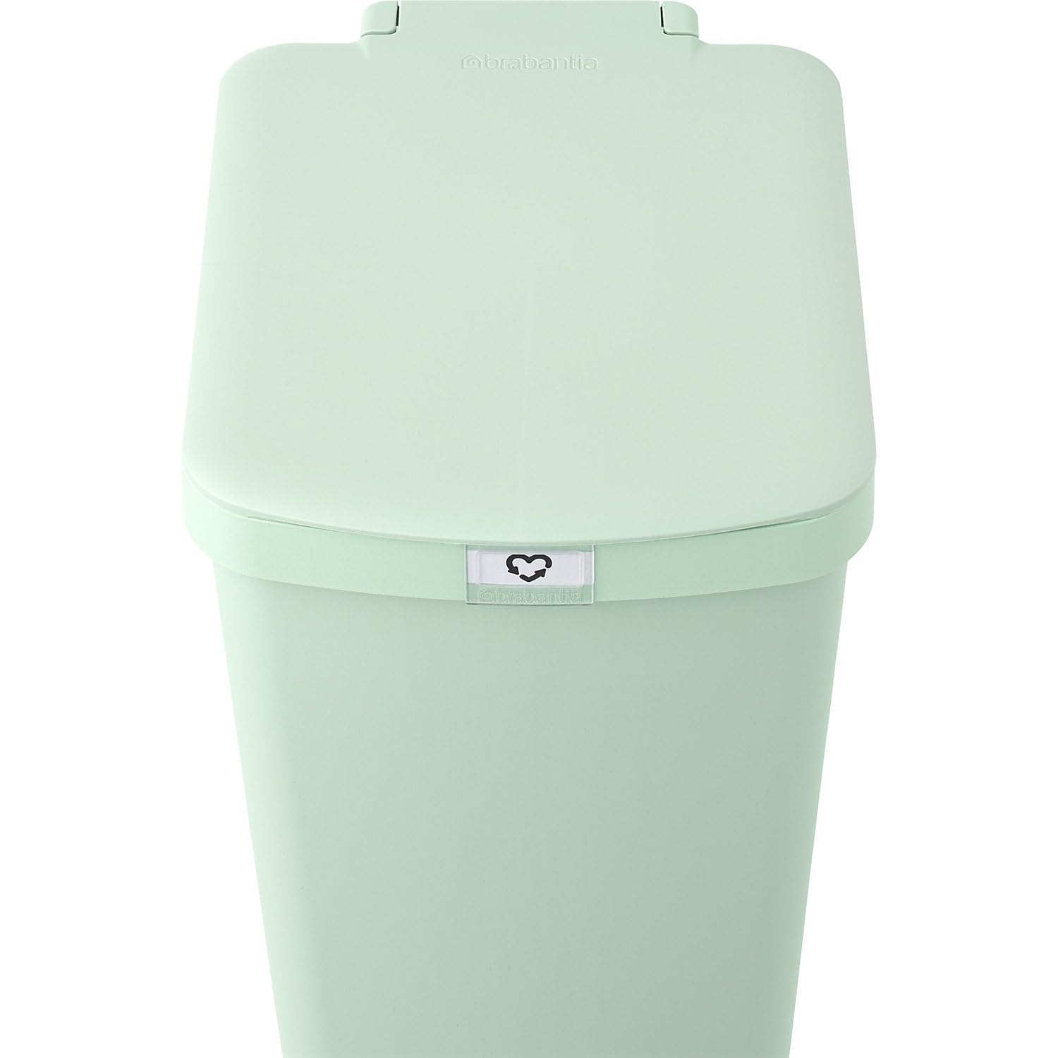 Brabantia 800108 Cubo de basura con pedal StepUp, 40L, Jade Green