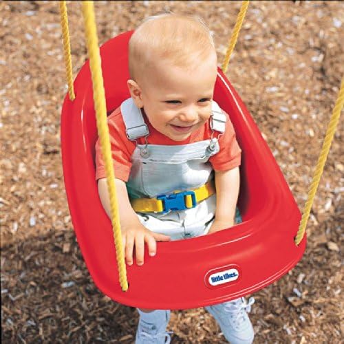 Little Tikes High Back Toddler Swing, Red, 20.50''L x 15.80''W x 13.80''H