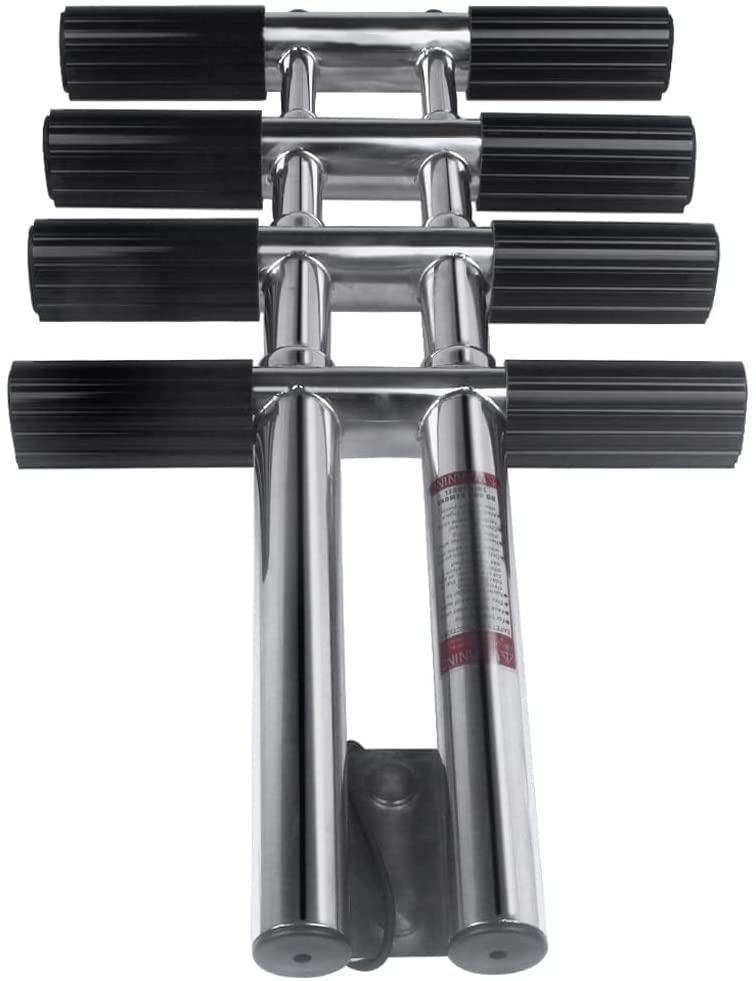 Buy Ladders,Pontoon Boat Ladder Stainless Steel Telescoping Step Ladder