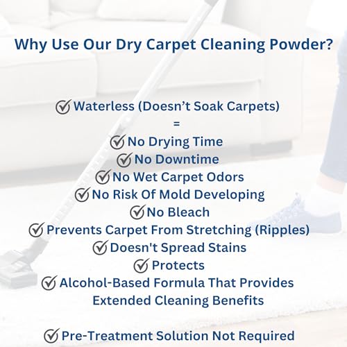 SaniClean Dry Carpet Powder