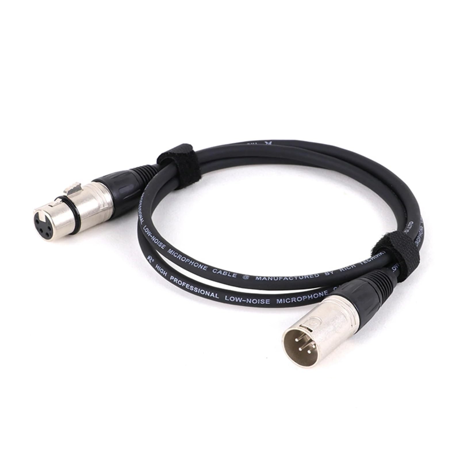 Câble d'extension audio symétrique 4 broches mâle vers 4 broches femelle, for casque, 0,3 à 15 m(Silver,2m)