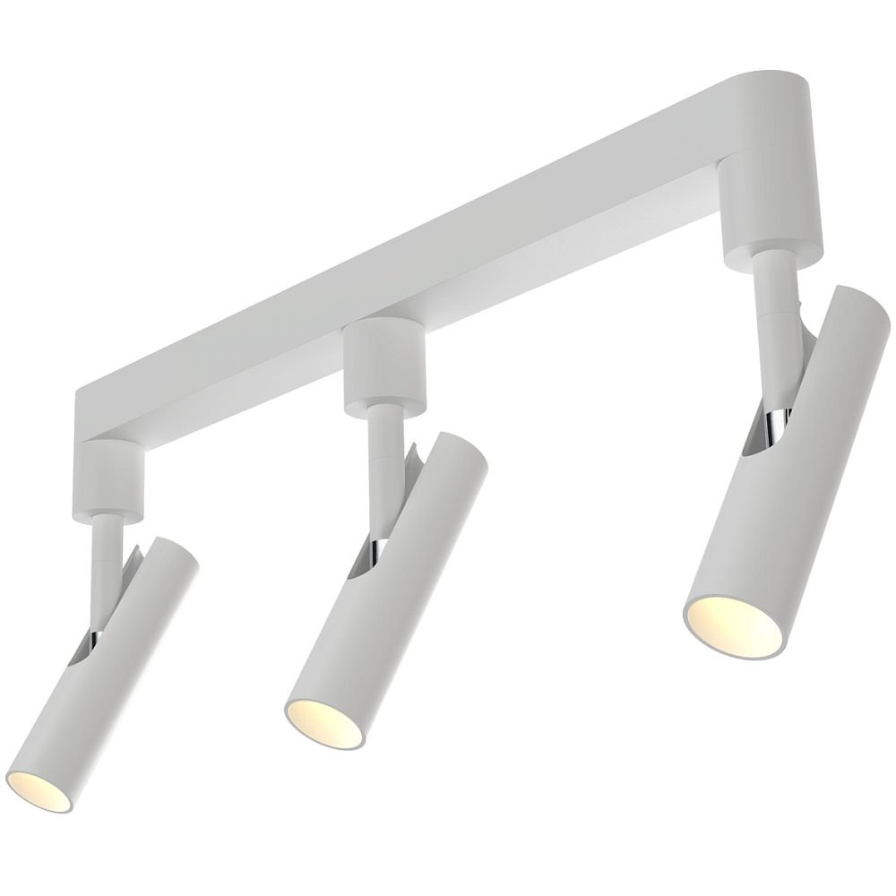 Nordlux MIB 3 - Foco LED (3 bombillas LED de 3 W, 140°, 3000 K, 165 lm, IP20, orientable), color blanco