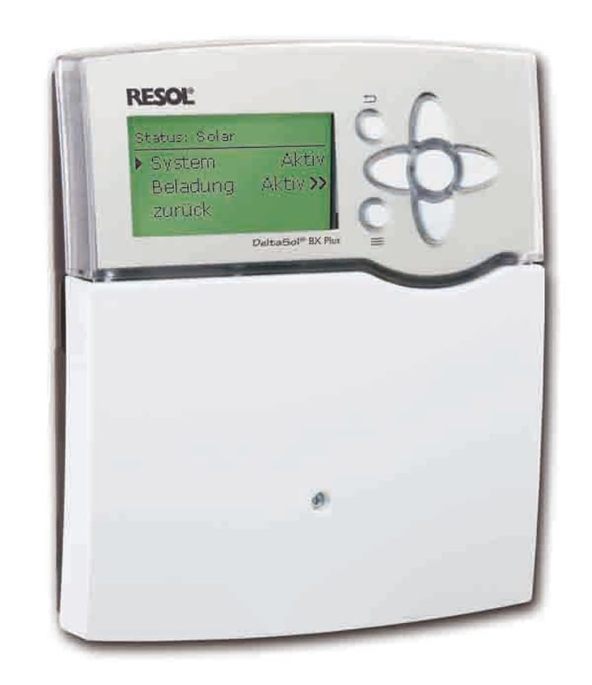 Solarsteuerung Resol DeltaSol BX Plus (inkl. 5 PT1000 Fühlern - 2 x FKP6-3 x FRP6) - Komplettpaket