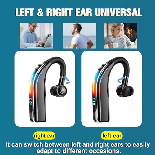 Auricular Bluetooth inalámbrico con micrófono y cancelación de ruido miniatura 3
