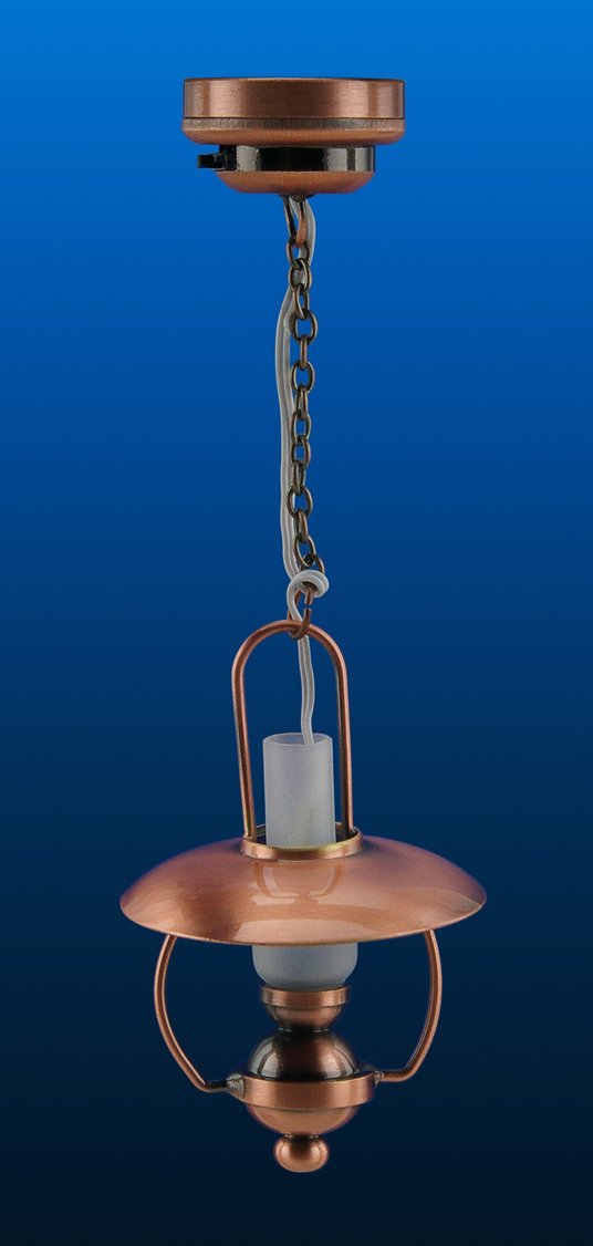 Miniature Lighting Led Battery Light Hanging Copper Ceiling Oil Lamp with On/off switch FOR