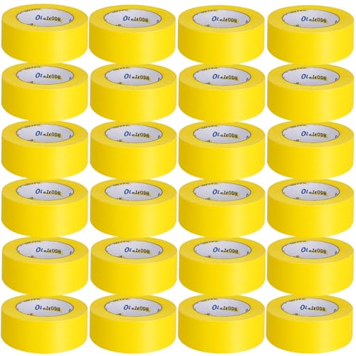 22 Rolls Yellow Painters Tape (2 inch x 55 Yards)