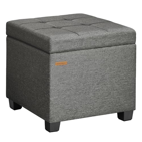 SONGMICS Square Storage Ottoman