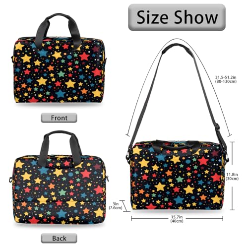 Bolsa para portátil 16 pulg con diseño Cute Stars miniatura 6