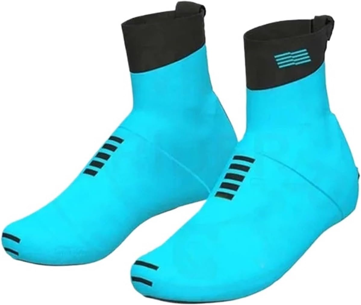 Cycling Shoe Cover Cycling Shoes Covers Windproof Cycling Shoe Cover for Men Road Bicycle Overshoes Winter Shoe Cover(Light Blue,M)