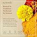 Auravedic Kumkumadi Oil & Skin Oil Combo | Saffron, Turmeric and Winter Cherry Infused Face Moisturizer | Hydrating & Moisturizing | for All Skin Types | 3.38Fl Oz (100ml)