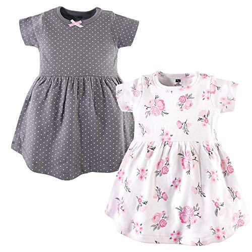 Image of Hudson Baby Girl's Cotton Dresses