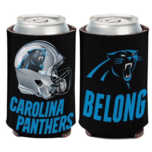 WinCraft Carolina Panthers Can Cooler Slogan Design