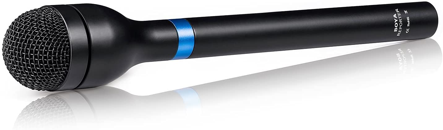 BOYA BY-HM100 Omnidirectional Dynamic Handheld XLR Interview