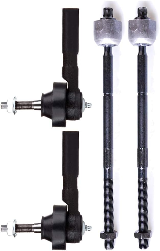 ECCPP Inner Tie Rod Ends Outer Tie Rod Ends 2001 2002 2003 2004 2005 2006 2007 for Town & Country for Voyager for Dodge Caravan for Dodge Grand Caravan