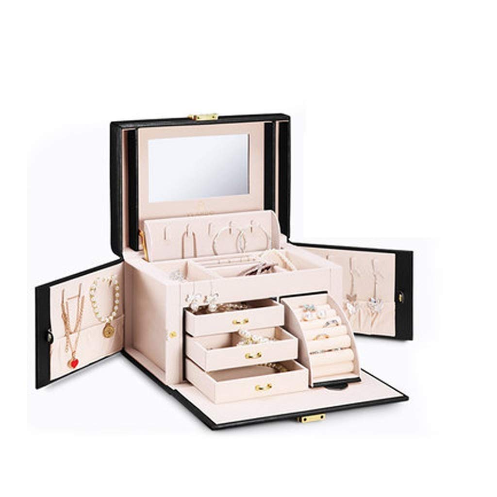 GaRcan GaRcan Lámpara de Pared, joyero para Mujeres y niñas con pequeño Estuche de Viaje, Organizador de Collares y Pendientes