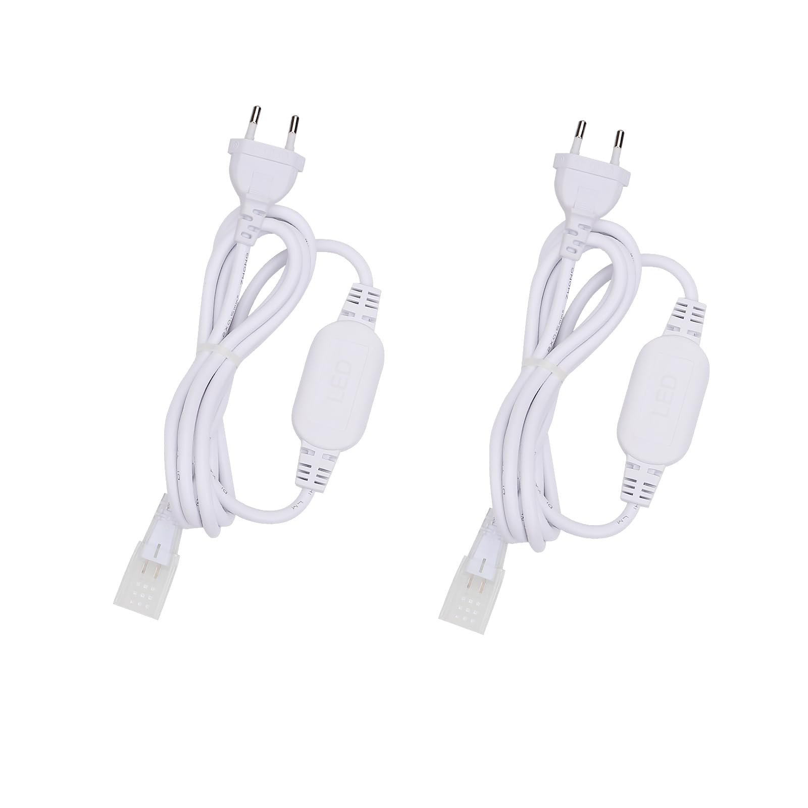 BENLUN AC 220V-240V COB LED Streifen EU-Stecker 2 Artikel, Nur für 220V 10mm X 6mm 288LEDs/M 20M COB LED Streifen