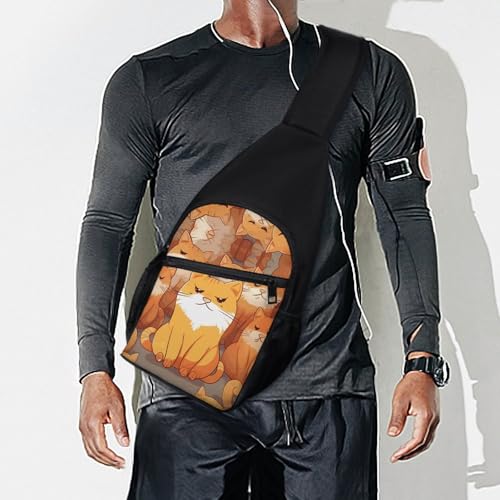 Mochila deportiva cruzada multiuso para adultos miniatura 7