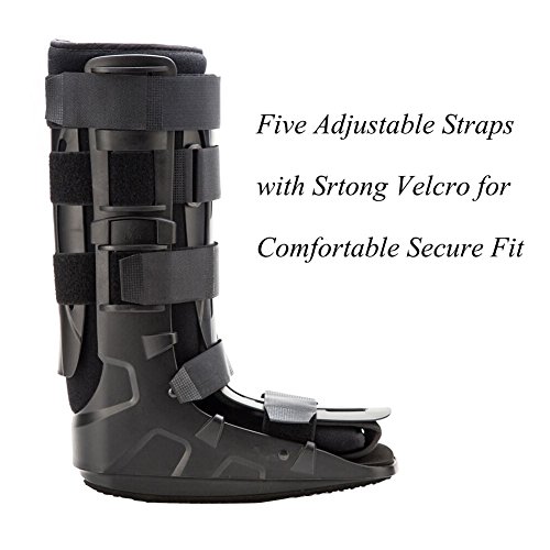 Medibot Short Pneumatic Walker Brace Walking Boot for Stress Sprain Relief L