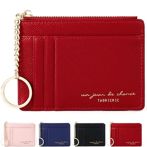 La mejor comparación de Tarjetero que Puedes Comprar On-line. 45 Monedero para Mujer - Cartera para Mujer de Piel con Bloqueo RFID, Tarjeteros para Mujers Pequeña de Moda para Monedero Mujeres 8 Ranuras para Tarjetas y Cremallera para Regalo...