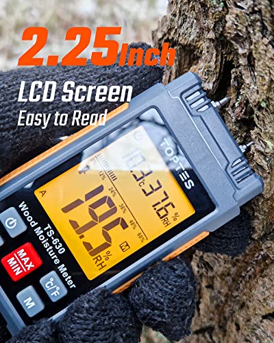 Toptes TS-630OR0017 Ts-630 Wood Moisture Meter thumb #1